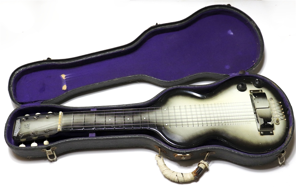 Steve Clark's Vintage Rickenbacker Lap Steel Guitar -- Used to Write Songs for Def Leppard's ''Adrenalize'' Album